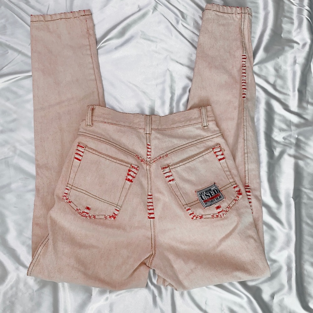 𓆉 Vintage Used by Ellie Pink Jeans 𓆉